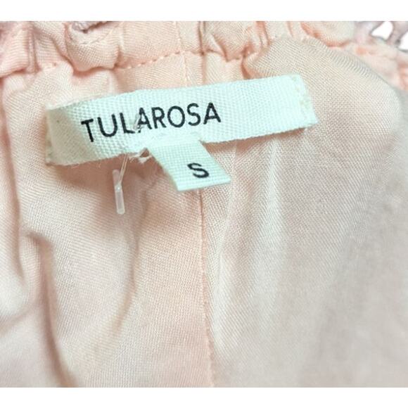 Tularosa Julianna Maxi Dress Pink Gingham Checkered Small - Picture 4 of 6